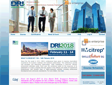 Tablet Screenshot of dri-singapore.org